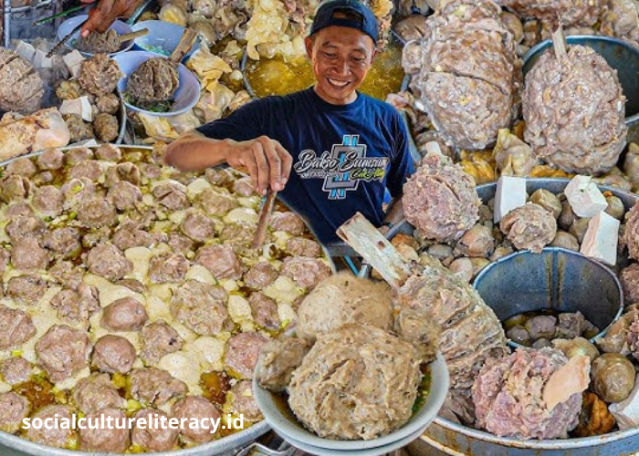 Riview Makanan Bakso Viral Sum-Sum Surabaya